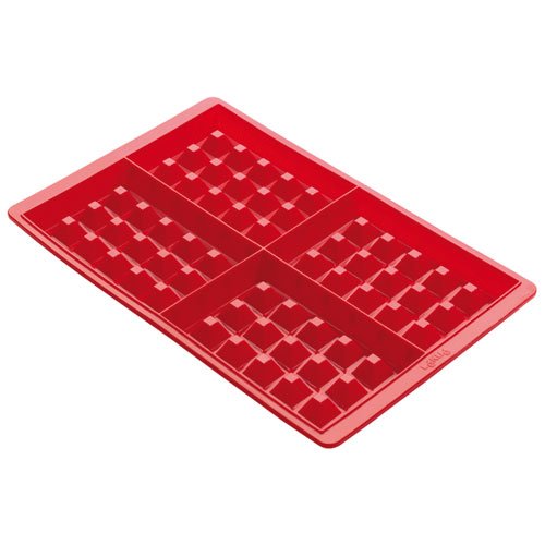 Lékué 0215000R01M017 Molde Silicona, Rojo