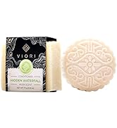 VIORI Hidden Waterfall Shampoo & Conditioner Bar Set - Handcrafted with Longsheng Rice Water & Na...