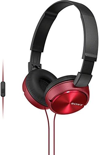 Sony MDR-ZX310AP/R ZX Series Stereo Headset - Red