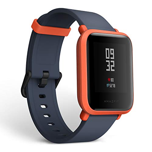 Amazifit Bip A1608 - Smartwatch, Color Rojo (Cinnabar Red)