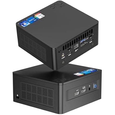 Intel NUC 13 PRO NUC13ANHi7 Arena Canyon, 13TH Gen CPU, 0GB RAM 0GB SSD NO OS, Intel Core i7-1360P Mini Desktop Computer, 8K/4K UHD, Gigabit Ethernet/WiFi-6/VESA for Business/Office/Home Barebones