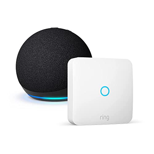 Ring Intercom de Amazon | Mejora tu interfono; instalación por cuenta propia (se requiere un interfono compatible) + Echo Dot (5.ª generación)