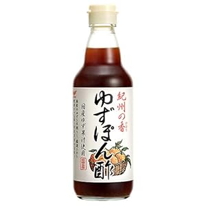 ハグルマ 紀州の香 ゆずぽん酢 360ml瓶×12本入