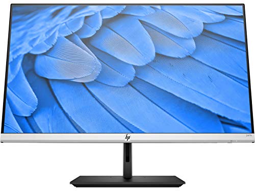 HP 24fh - Monitor de 23.8" FullHD (1920x1080, IPS, 16:9, HDMI 1.4, Altura Ajustable, antirreflectante, 5 ms, Low Blue Light, AMD FreeSync, 75 Hz), Negro