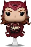 ワンダヴィジョン ファンコ ポップ! ビニールフィギュア #823 スカーレット・ウィッチ / WandaVision 2021 FUNKO POP! Vinyl Figure SCARLET WITCH マーベル MCU ドラマ ワンダ ヴィジョン [並行輸入品]