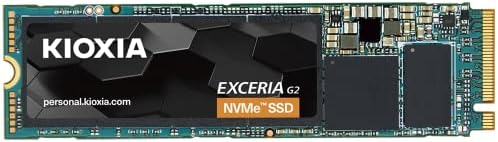 キオクシア KIOXIA 内蔵 SSD 2TB NVMe M.2 Type 2280 PCIe Gen 3.0×4 国産BiCS FLASH TLC 搭載 5年保証 EXCERIA G2 SSD-CK2.0N3G2/N 【国内正規代理店品】