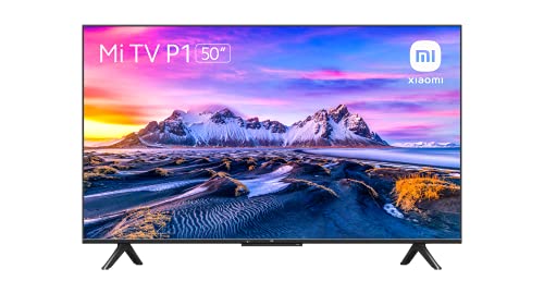 Xiaomi Smart TV P1 50 Pulgada (Frameless, UHD, Sintonizador Triple, Android 10.0, Prime Video, Netflix, Google Assistant, Bluetooth, 3 HDMI, 2 USB) [Model 2021]