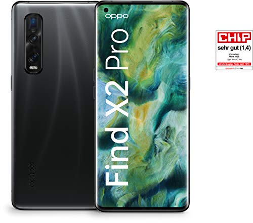 OPPO Find X2 Pro 17 cm (6.7") 12 GB 512 GB SIM única 5G USB Tipo C Negro Android 10.0 4260 mAh Find X2 Pro, 17 cm (6.7"), 12 GB, 512 GB, 48 MP, Android 10.0, Negro