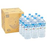 [Amazon限定ブランド] Restock サントリー 天然水 ミネラルウォーター 2L ×9本