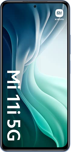 Xiaomi Mi 11i 5G - Smartphone 6.67'' (WiFi, Bluetooth 4.0, Qualcomm Snapdragon 888 2.84GHz, 128 GB de memoria interna, 8 GB de RAM, cámara de 108 MP), Plata [Versión ES/PT]