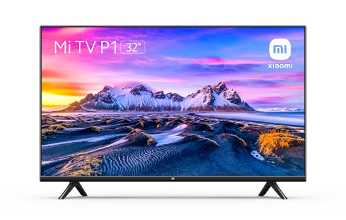 Xiaomi Smart TV P1 32 Pulgada (Frameless, HD, Triple Sintonizador, Android 9.0, Video, Netflix, Google Assistant, Bluetooth, 3 HDMI, 2 USB) [Modelo 2021]