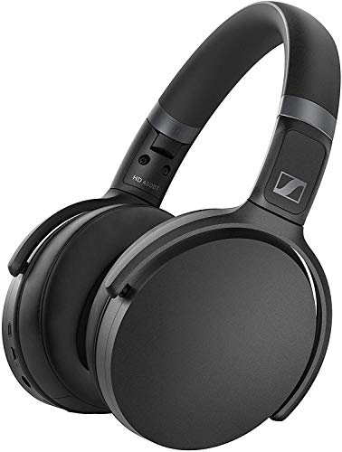 Sennheiser HD 450BT - Auricular Wireless, con Cancelación de Ruido Activa, Circumaural, Negro