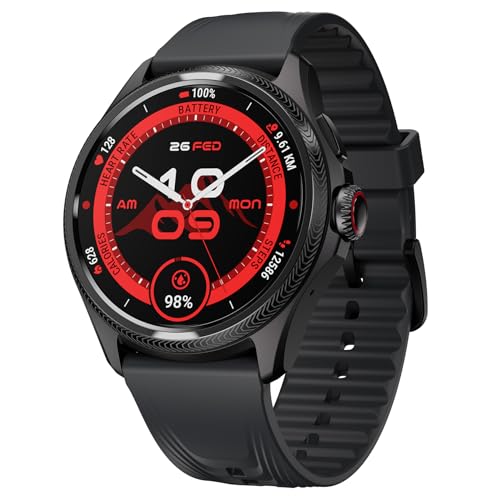 Ticwatch Pro 5 Enduro Smartwatch para Hombres 1.43 "Android Wear OS Reloj Inteligente 90 Horas de batería 110+ Modos de Entrenamiento 7/24 Ritmo cardíaco Salud Rastreador de Ejercicios