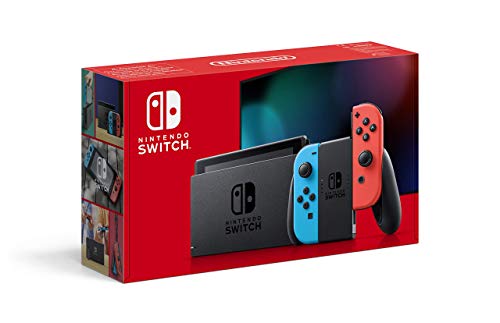 Nintendo Switch - Consola Estándar. Color Azul Neón/Rojo Neón

