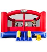 Blast Zone Double Play - Inflatable Dual Hoops Bounce House with Blower - Premium Quality - Holds...