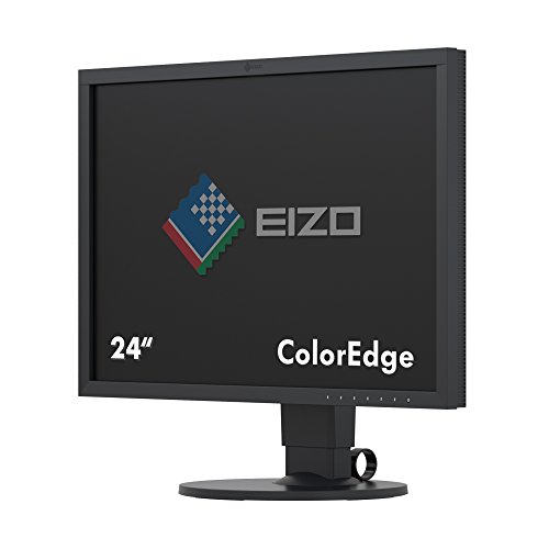 Eizo ColorEdge CS2420 - Monitor Profesional para Fotografía 24" (Panel IPS, Resolución 1920 X 1200 Angulo visión 178°, 350 CD, 15 ms, LED, DVI-D, HDMI, DisplayPort), Negro