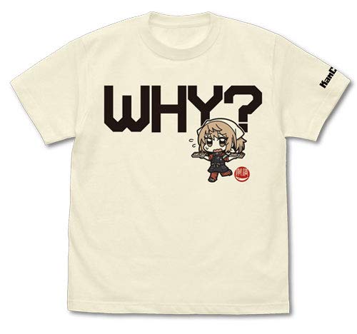 艦隊これくしょん -艦これ- なんで？な満潮の秋刀魚mode Tシャツ/VANILLA WHITE-S