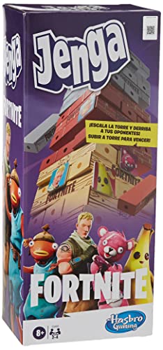 Hasbro Gaming-Fortnite Jenga Fornite, Color no Aplica (E9480175)
