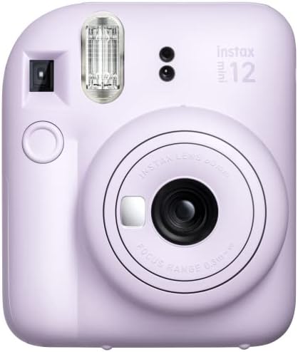 Fujifilm Instax Mini 12 Instant Camera (Lilac Purple) (Renewed)