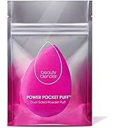 BEAUTYBLENDER POWER POCKET PUFF Dual Sided Powder Puff for Powders and Concealers