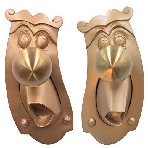 LaRetrotienda - Mr. Doorknob Functional door knob set. Room Decoration Decor. LEFT or RIGHT. Handmade.
