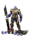 GoGoToy 1/12スケール アクション フィギュア SHF エンドゲーム サノス/Thanos 改造用 ヘッド 武器パーツセット ダメージ版