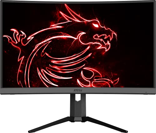 MSI Optix MAG272CQR - Monitor Gaming Curvo de 27" LED WQHD 165Hz (2560 x 1440p, ratio 16:9, Panel VA, pantalla curva 1500R, 1 ms respuesta, brillo 300 nits, Anti-glare) negro, compatible con consolas