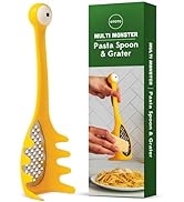 NEW!! Multi Monster 2-in-1 Cheese Grater & Spaghetti Spoon by OTOTO - Grater & Ladles for Serving...