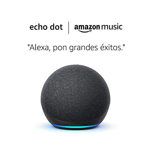 Amazon Echo Dot (4.ª generación) tela de color antracita