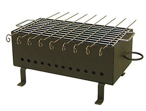 IMEX EL ZORRO 71400 - Barbacoa para pinchitos, anafre, 38 x 20 x 22 cm