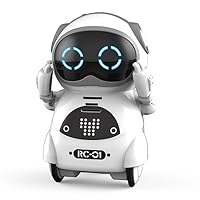 ミニ ポケットロボット おもちゃ 子供向け 「国内正規品」「日本語説明書付き」 コミュニケーション スマート ダンス 音楽 英語 誕生日プレゼント 男の子 女の子