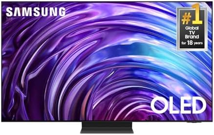 SAMSUNG 55-Inch Class OLED 4K S95D Series HDR Pro Smart TV w/Dolby Atmos, Object Tracking Sound+, Motion Xcelerator, Real Depth Enhancer, AI Upscaling, Alexa Built-in (QN55S95D, 2024 Model)