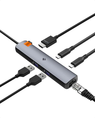 Spigen ArcDock USB C Hub,...