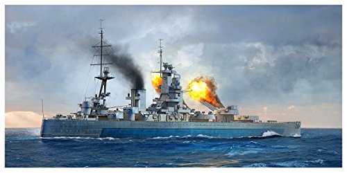 トランペッター 1/700 イギリス海軍 戦艦 HMS ネルソン 1944 プラモデル 06717