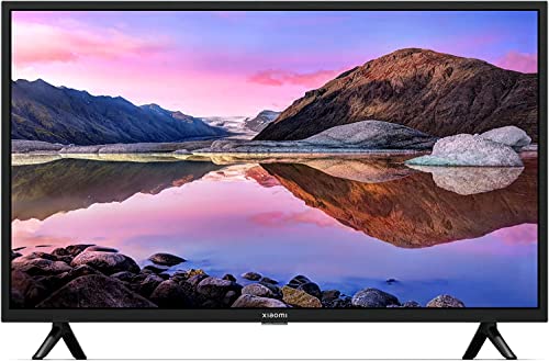 Xiaomi P1E Smart TV 32'', Android 11.0 (HD, Smart, Triple Tuner, LED TV, Bluetooth, WLAN, HDMI, USB), Negro