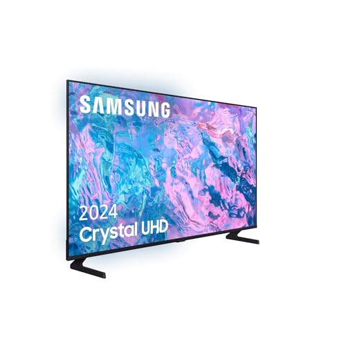 SAMSUNG TV Crystal UHD 4K 2024 50CU7095 Smart TV de 50" con PurColor, Procesador Crystal UHD, SmartThings, Contrast Enhancer con HDR10+ y Smart TV Powered by Tizen