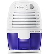 Pro Breeze Dehumidifiers for Home,215sqft Small Dehumidifiers for Room,17oz Tank Portable Closet ...