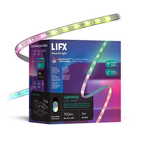 Lifx Z, 1m Starter Kit LED Strip, Blanco