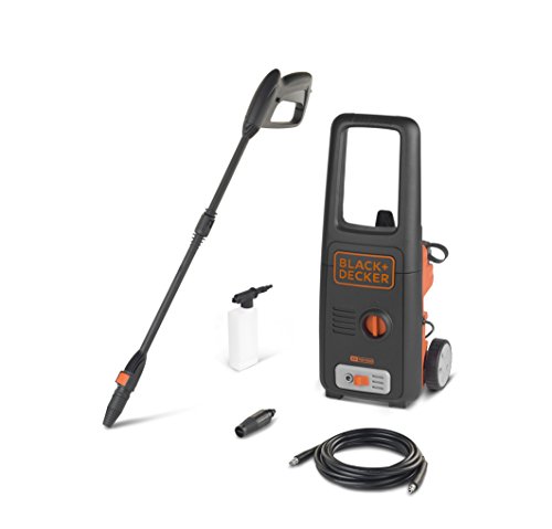 BLACK+DECKER BXPW1400E Hidrolimpiadora de Alta Presión (1400 W, 110 bar, 390 l/h)