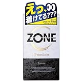 ジェクス 圧倒的解放感【ZONE (ゾーン)】コンドーム プレミアム 5個入【ステルスゼリーαによる、うすさを超える気持ちよさ】