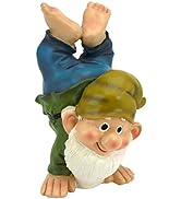Garden Gnome Statue - Handstand Henry - Lawn Gnome