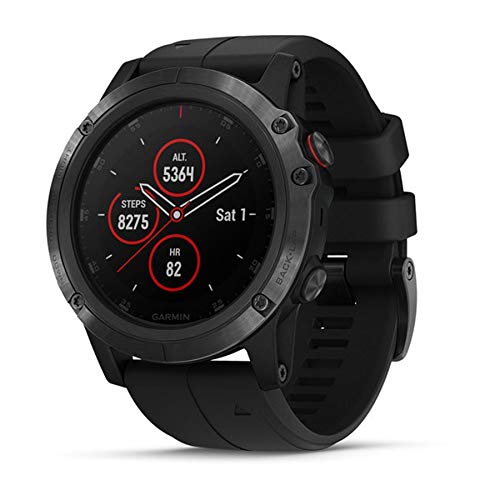 Garmin fēnix 5X Plus 010-01989-01, Negro, TU