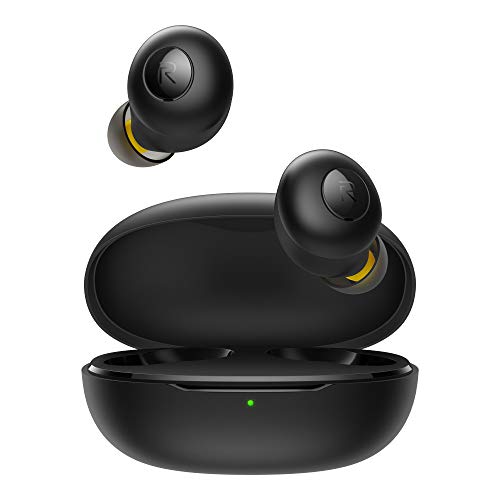 Realme Buds Q - Auriculares con Carga Micro-USB, Bluetooth 5.0, Negro