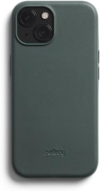 Bellroy Leather Case for iPhone 15 - Everglade