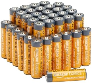 Amazon Basics 36-Pack AA Alkaline High-Performance Batteries, 1.5 Volt, 10-Year Shelf Life