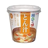 【料亭の味シリーズ】マルコメ カップ 料亭の味 とん汁 即席味噌汁 1食×6個