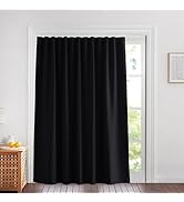 NICETOWN Lower Noise Room Divider Curtain Screen Partitions with Adhesive Curtain Track, 7ft Tall...