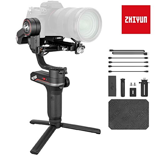 Zhiyun Weebill S Gimbal Reflex - Estabilizador Gimbal de 3 Ejes Compatible con cámaras Canon, Sony, Nikon y Panasonic