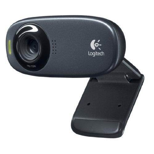Logitech C310 - Webcam HD 720p, Color Negro