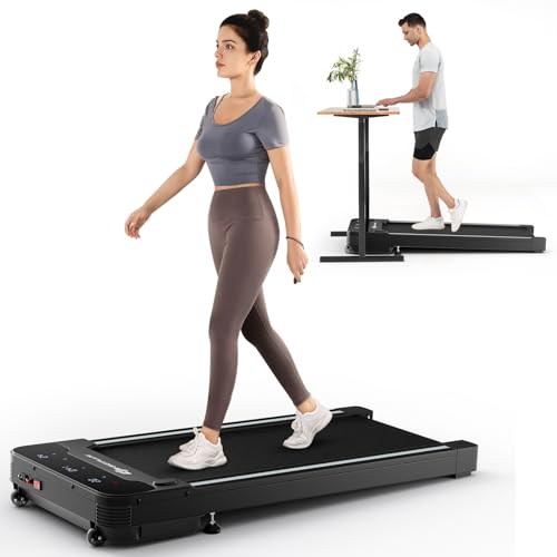 Goplus Under Desk Treadmill,...